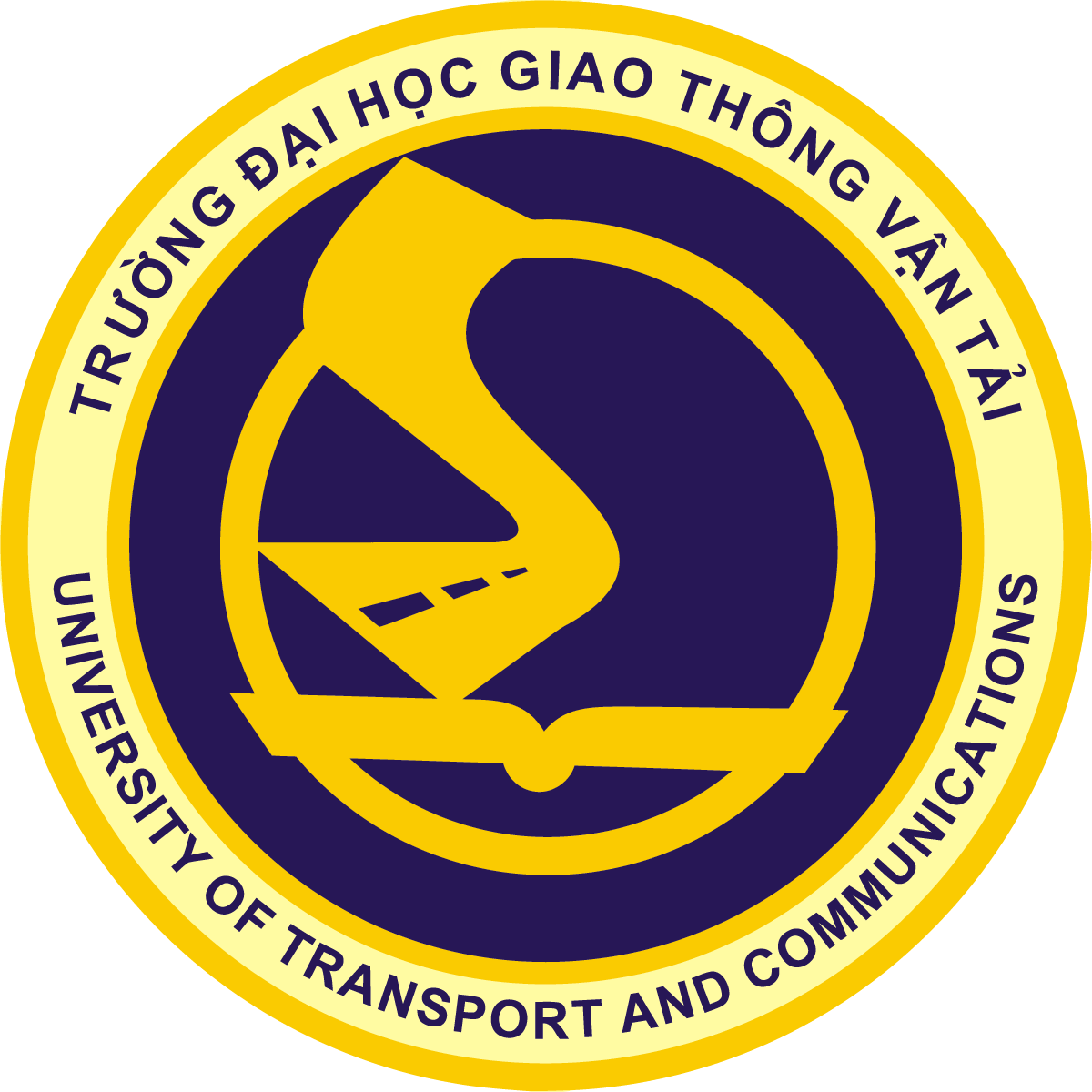 logo đại học giao th&ocirc;ng vận tải